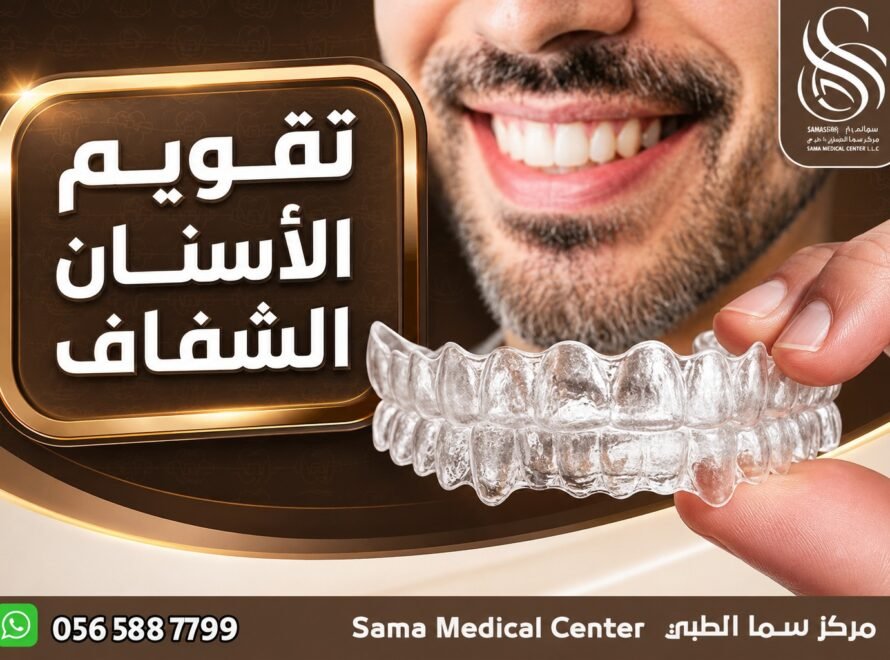 مركز تقويم اسنان شفاف في الشارقة