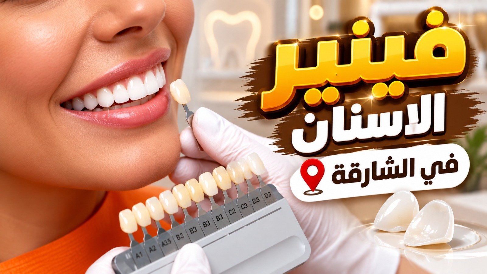 فينير الأسنان في الشارقة